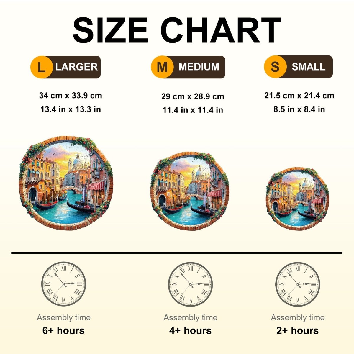 Venice Water City Wooden Jigsaw Puzzle - KAAYEE Puzzle