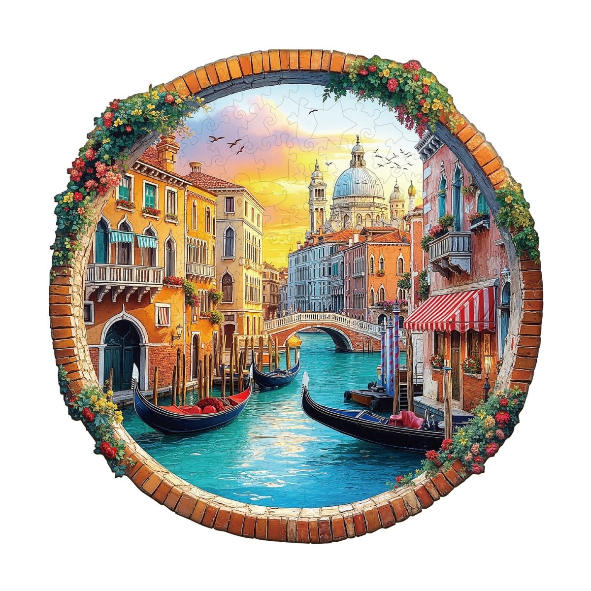 Venice Water City Wooden Jigsaw Puzzle - KAAYEE Puzzle