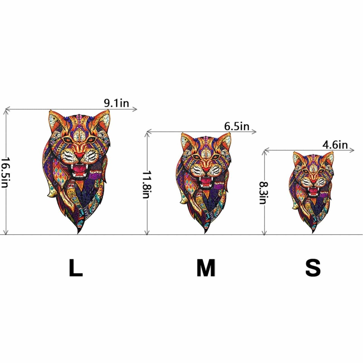 VIGILANT LEOPARD Wooden Jigsaw Puzzle - KAAYEE Puzzle