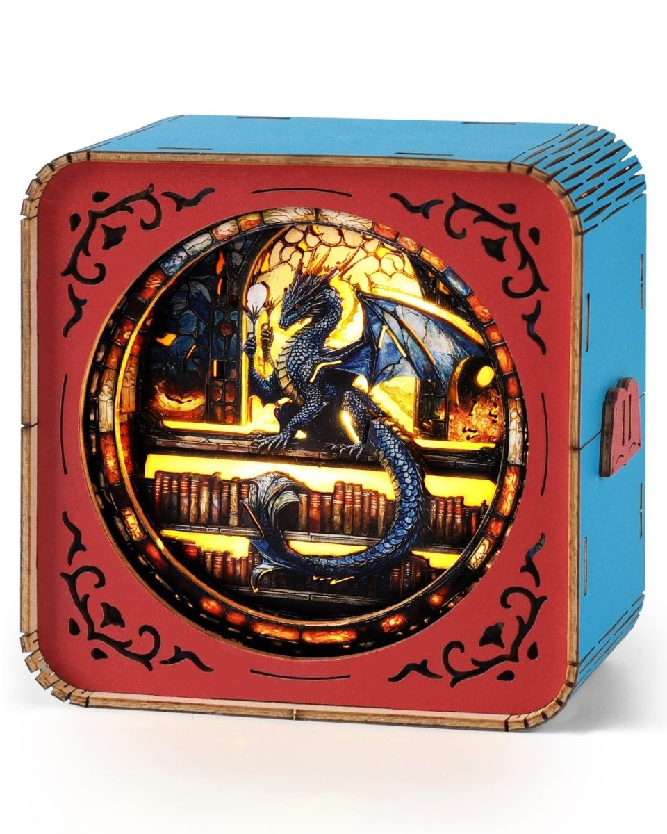 Vintage Dragon Night Light - KAAYEE Puzzle