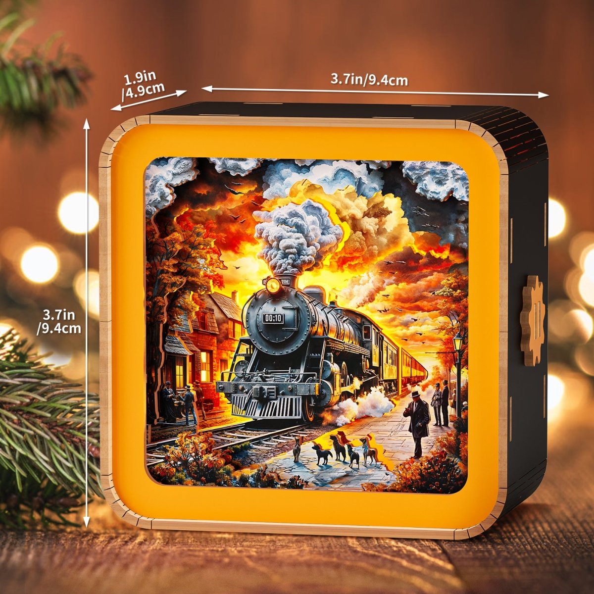 Vintage Little Train Night Light - KAAYEE Puzzle