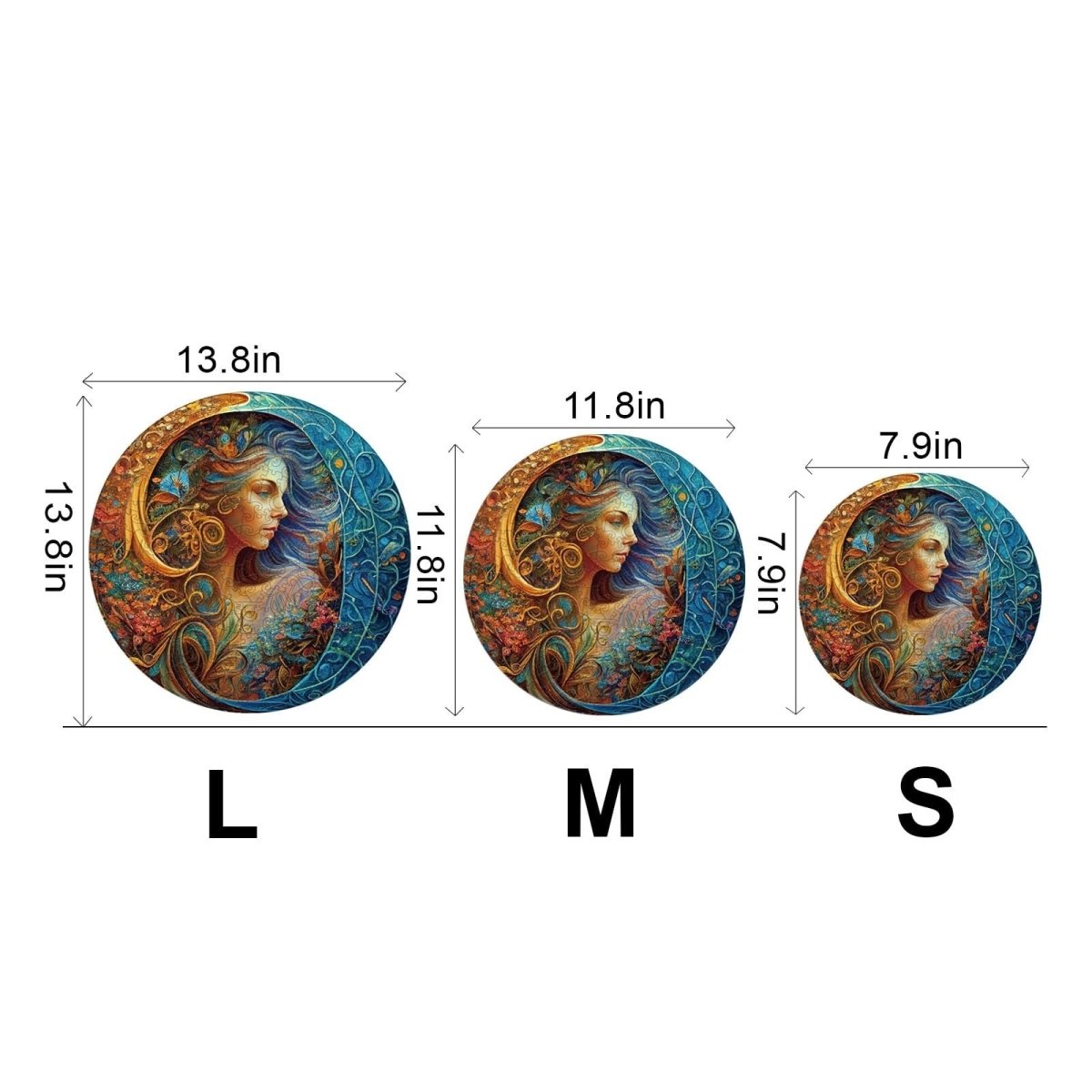 Virgo Wooden Jigsaw Puzzle - KAAYEE Puzzle