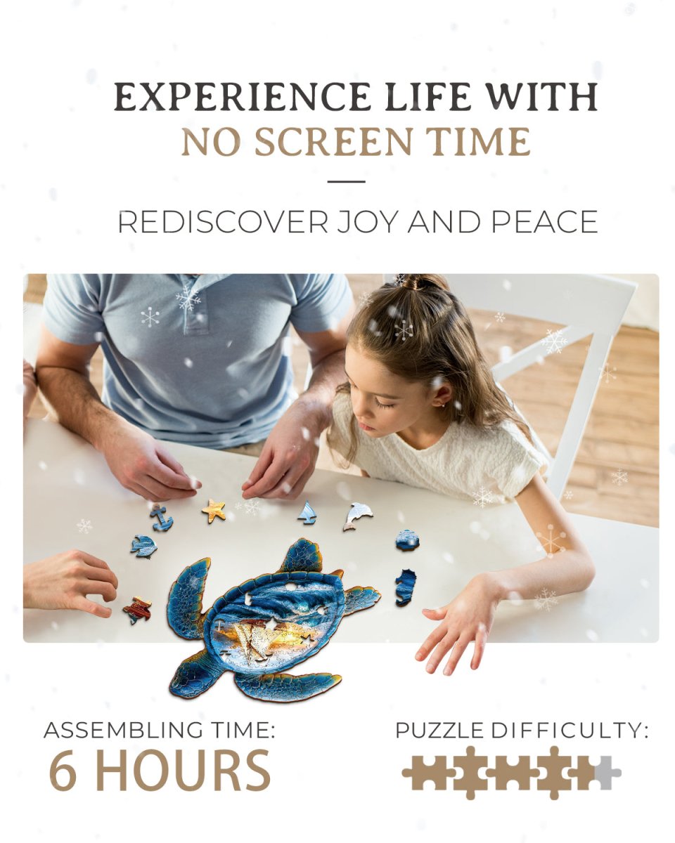 Wave Voyager Wooden Jigsaw Puzzle - KAAYEE Puzzle