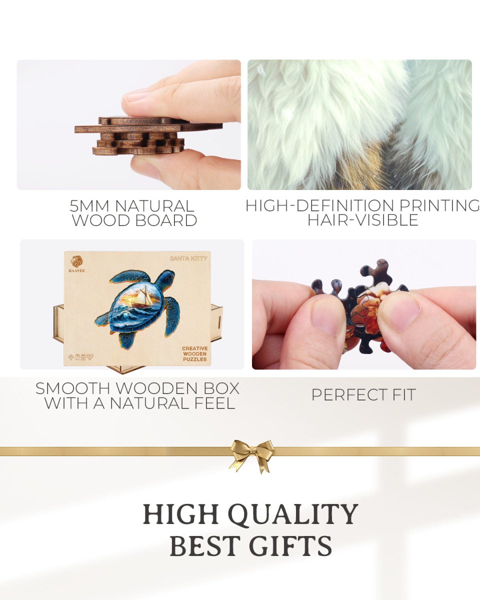 Wave Voyager Wooden Jigsaw Puzzle - KAAYEE Puzzle