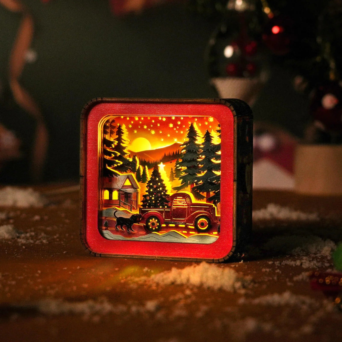 Winter Truck Night Light - KAAYEE Puzzle