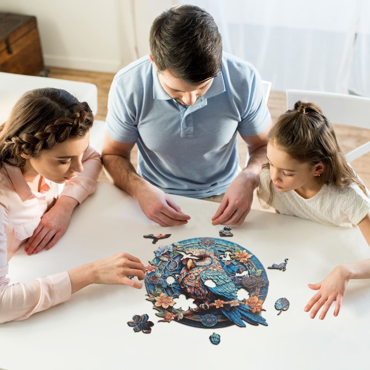 Wise Owl 2 Wooden Jigsaw Puzzle - KAAYEE Puzzle