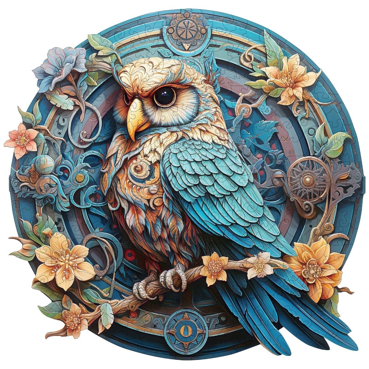 Wise Owl 2 Wooden Jigsaw Puzzle - KAAYEE Puzzle