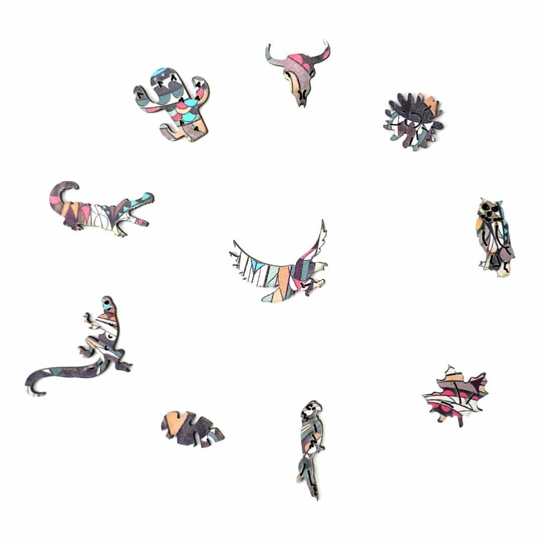 WISE OWL Wooden Jigsaw Puzzle - KAAYEE Puzzle