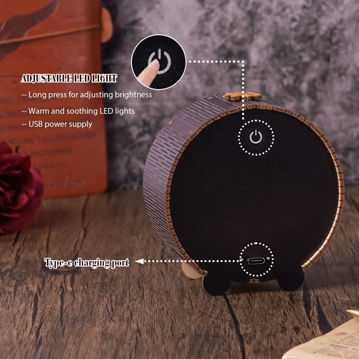 Witch Owl Night Light - KAAYEE Puzzle