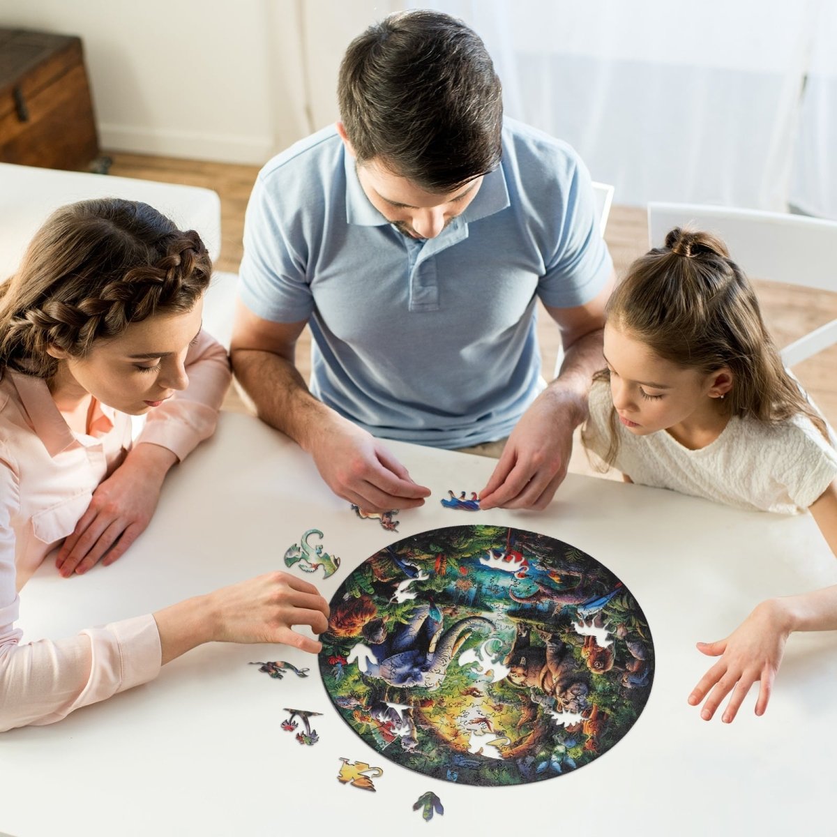 Wonderful Animals Wooden Jigsaw Puzzle - KAAYEE Puzzle