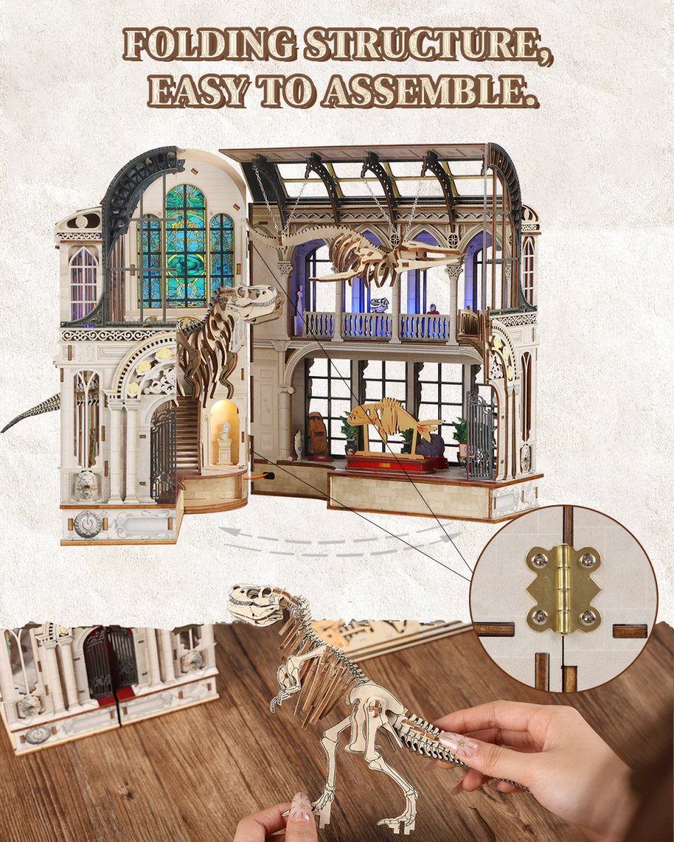 Zoological Museum Book Nook Kit - KAAYEE Puzzle