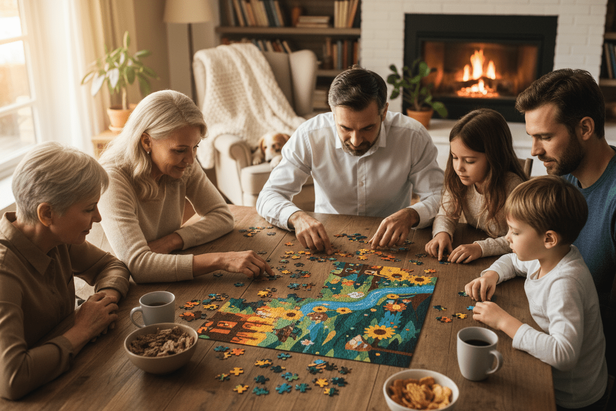 Do Families Still Do Jigsaw Puzzles? - KAAYEE Puzzle