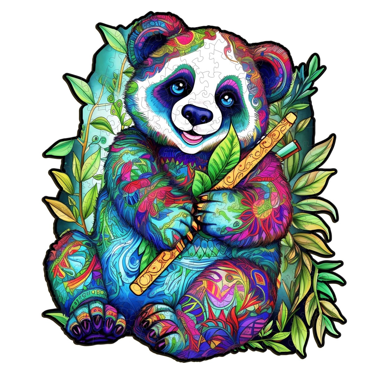 Panda 2 Wooden Jigsaw Puzzle