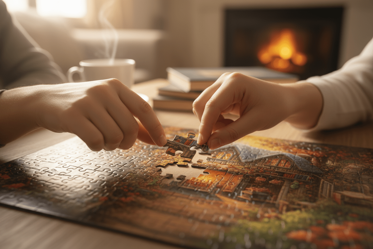 What Materials Are Jigsaw Puzzles Made From? A Look Behind the Pieces - KAAYEE Puzzle