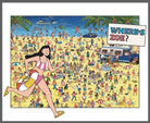 1000 - Piece Hidden Spot - the - Person Jigsaw Puzzle – Where’s Zoe? Beach Day - KAAYEE Puzzle