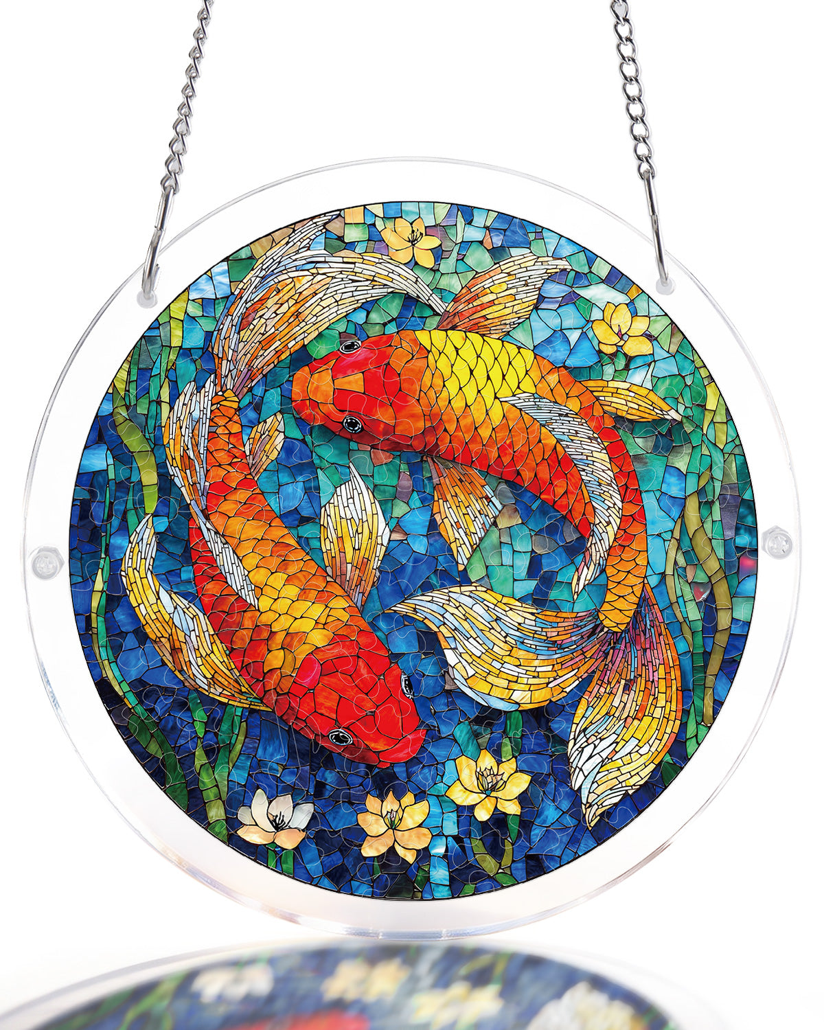 Koi Dream Pond Light Suncatcher-Acrylic Window Art – KAAYEE Puzzle