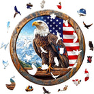 3D Bald eagle Wooden Jigsaw Puzzle - KAAYEE Puzzle