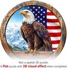 3D Bald eagle Wooden Jigsaw Puzzle - KAAYEE Puzzle
