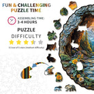 3D Bear Embrace Wooden Jigsaw Puzzle - KAAYEE Puzzle