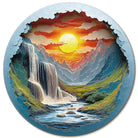 3D Beautiful Gorge Wooden Jigsaw Puzzle - KAAYEE Puzzle