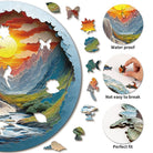 3D Beautiful Gorge Wooden Jigsaw Puzzle - KAAYEE Puzzle