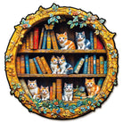 3D READERS PARADISE Wooden Jigsaw Puzzle - KAAYEE Puzzle