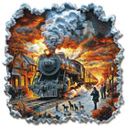 3D Retro Steam Train Wooden Jigsaw Puzzle - KAAYEE Puzzle