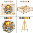 3D Sunset Light Wooden Jigsaw Puzzle - KAAYEE Puzzle