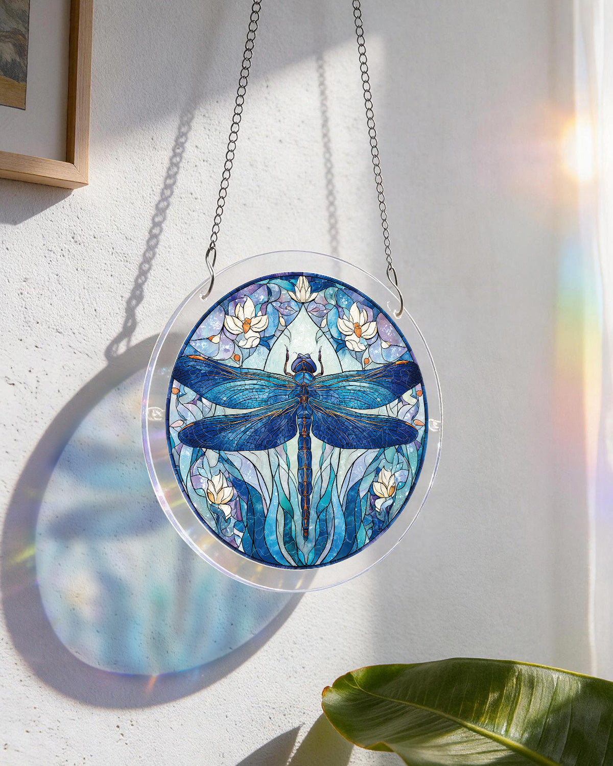 Moonlit Dragonfly Light Suncatcher-Acrylic Window Art – KAAYEE Puzzle