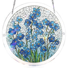 83 - piece Acrylic Jigsaw Puzzle Suncatcher - Azure Bloom Whisper - KAAYEE Puzzle