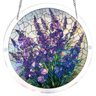 83 - piece Acrylic Jigsaw Puzzle Suncatcher - Violet Garden Grace - KAAYEE Puzzle
