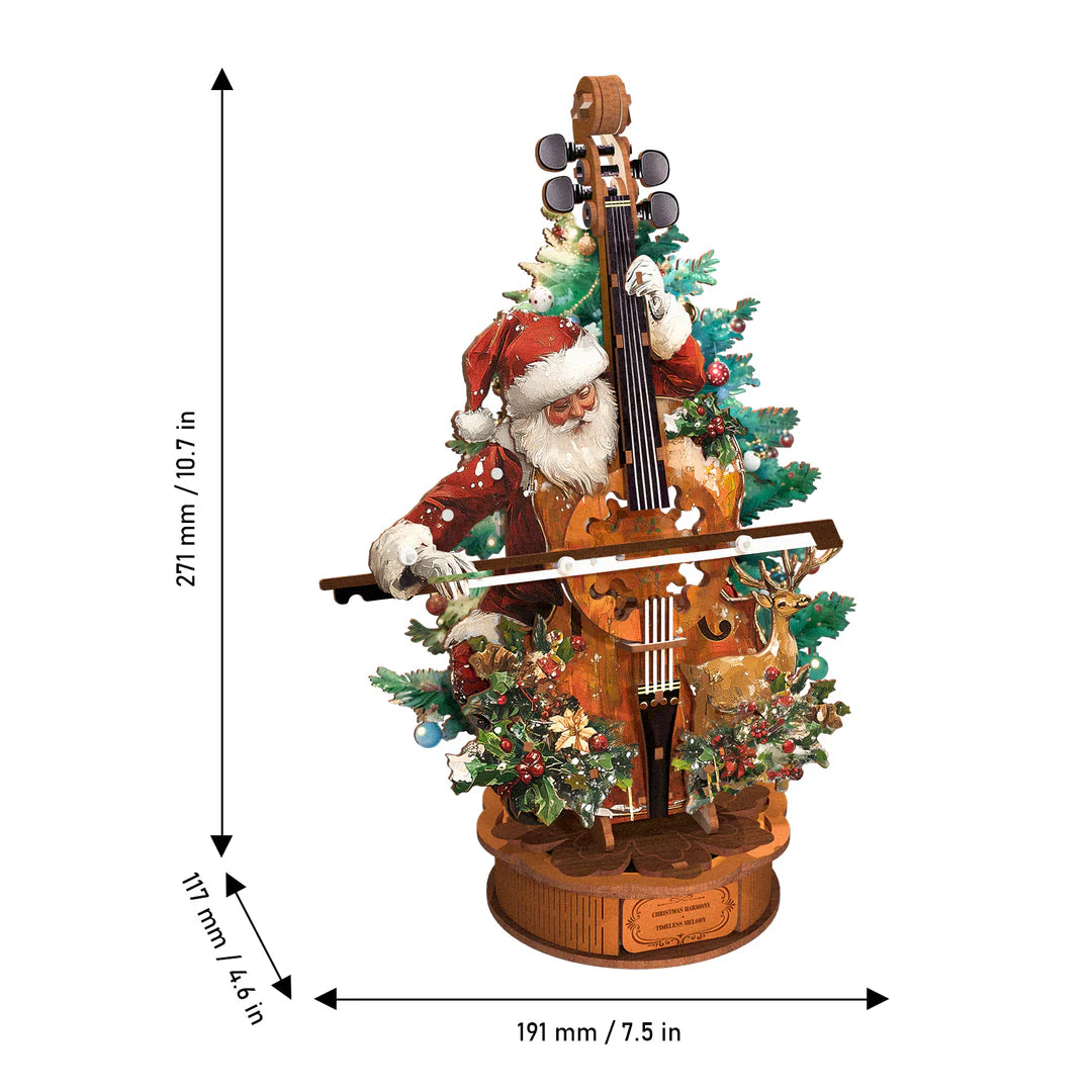 DIY Wooden Music Box, 3D Puzzle Craft Kit