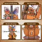 DIY Wooden Music Box, 3D Puzzle Craft Kit