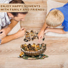 Acorn mouse Wooden Jigsaw Puzzle - KAAYEE Puzzle