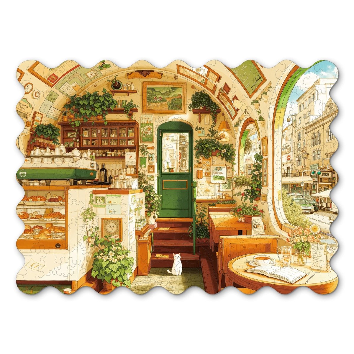 Afternoon Tea Joy Wooden Jigsaw Puzzle - KAAYEE Puzzle
