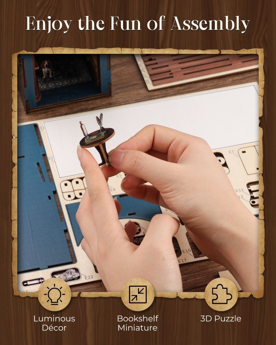 Age of Exploration Book Nook - KAAYEE Puzzle