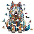 Alaskan Malamute Wooden Jigsaw Puzzle - KAAYEE Puzzle