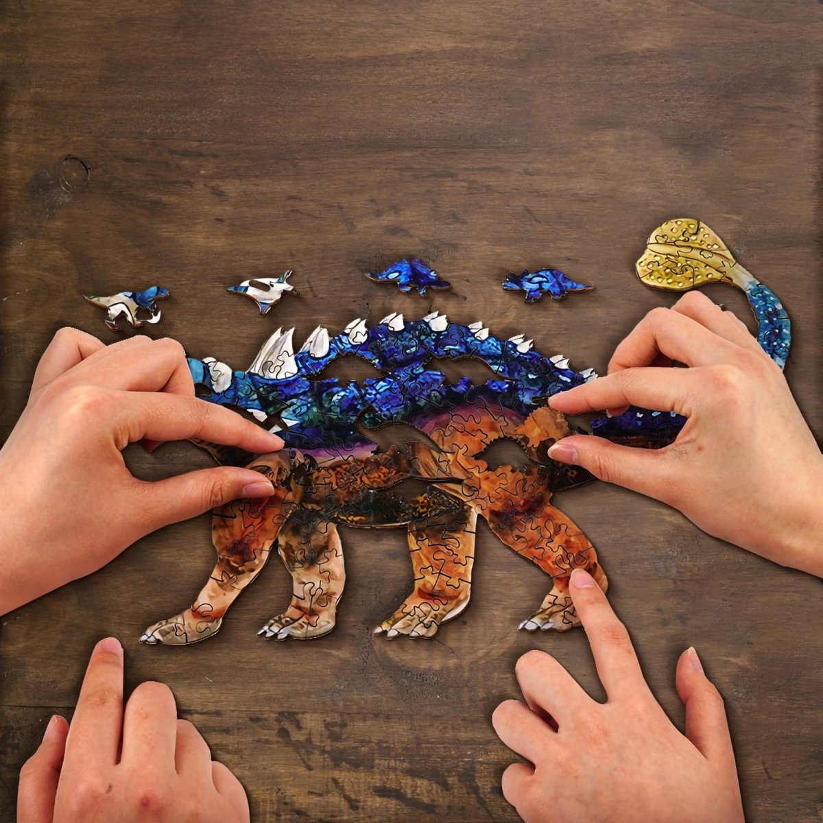 ALETOPELTA Wooden Jigsaw Puzzle - KAAYEE Puzzle