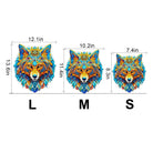 Ambitious Wolf Wooden Jigsaw Puzzle - KAAYEE Puzzle