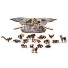 ANCIENT MAMMOTH Wooden Jigsaw Puzzle - KAAYEE Puzzle