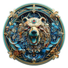 Angry Bear Wooden Jigsaw Puzzle - KAAYEE Puzzle