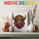 Angry Bull Wooden Jigsaw Puzzle - KAAYEE Puzzle