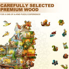 Animal Ark Wooden Jigsaw Puzzle - KAAYEE Puzzle