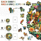 Animal Paradise Wooden Jigsaw Puzzle - KAAYEE Puzzle