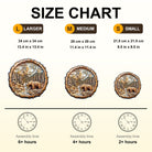 Annual ring Bear Wooden Jigsaw Puzzle - KAAYEE Puzzle