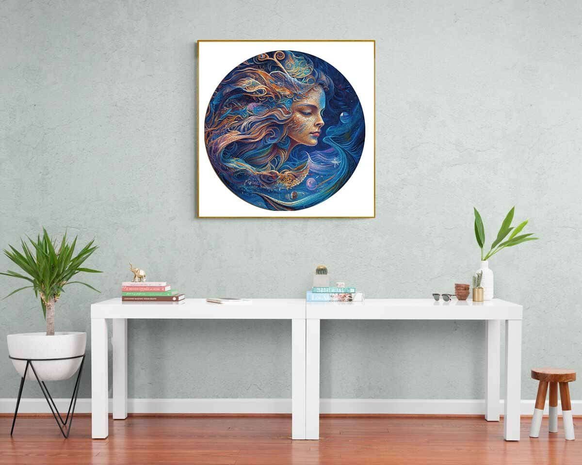 Aquarius Wooden Jigsaw Puzzle - KAAYEE Puzzle