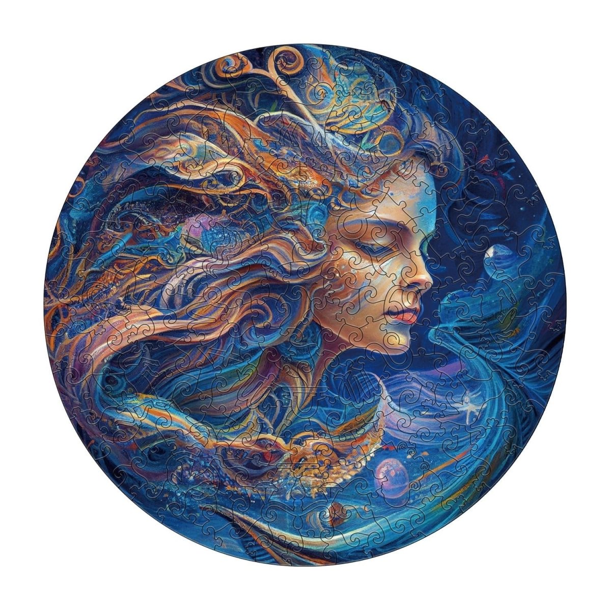 Aquarius Wooden Jigsaw Puzzle - KAAYEE Puzzle