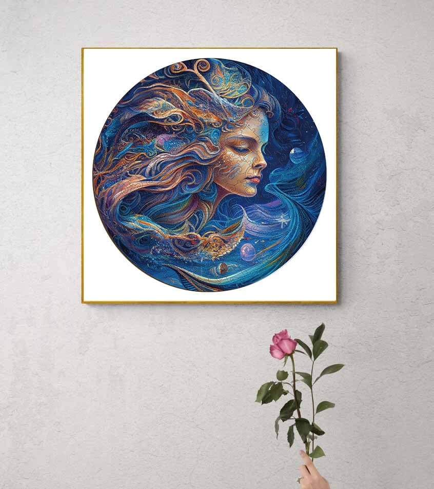 Aquarius Wooden Jigsaw Puzzle - KAAYEE Puzzle