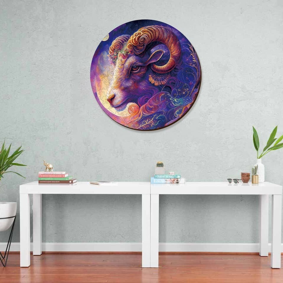 Aries Wooden Jigsaw Puzzle - KAAYEE Puzzle