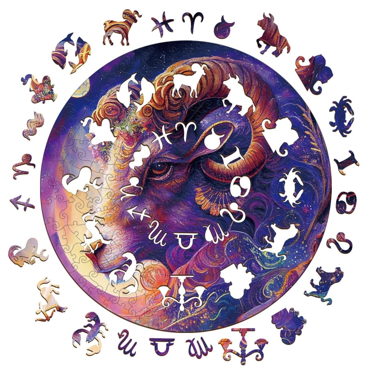 Aries Wooden Jigsaw Puzzle - KAAYEE Puzzle